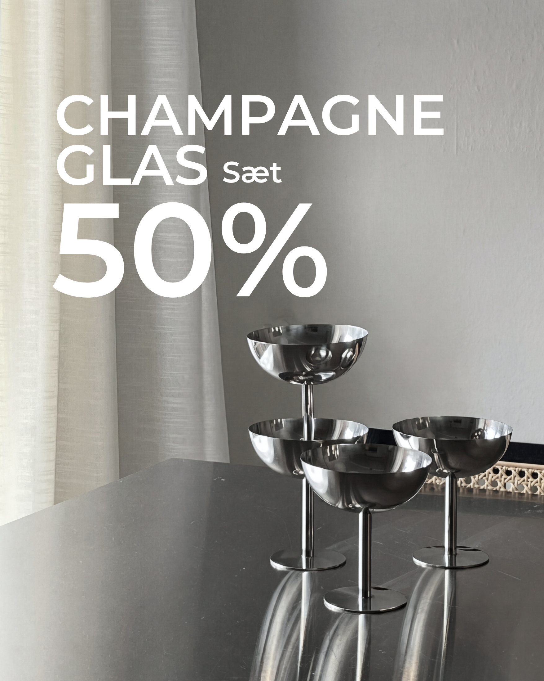 Black Week Champagneglas
