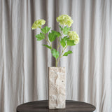 3 Heads Hydrangea Snowball - White Green