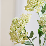 3 Branches Sedum Berry Flowers, White