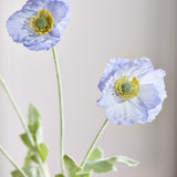 Poppy Flower "Real Touch" - Purple