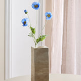 Poppy Flower - Dark Blue