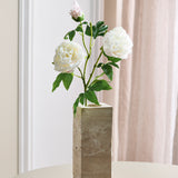 Luxury Peony Flower "Real Touch" - Light Pink