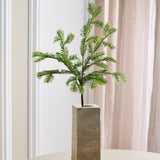 Real Touch Norfolk Pine - Green-Mid branch Pine Tree