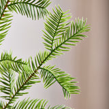 Real Touch Norfolk Pine - Green-Mid branch Pine Tree