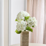 Full Hydrangea Bunch - White