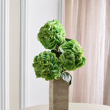 Full Hydrangea Bunch - White