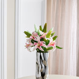 Lifelike Lily Bouquet - Pink