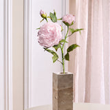 Luxury "Japanese" Peony Flower "Real Touch" – Light Pink