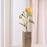 Luxury Ranunculus Flower "Real Touch" – Light Yellow