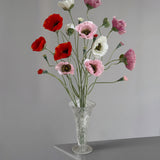 Poppy Bouquet - White/Orange/Pink